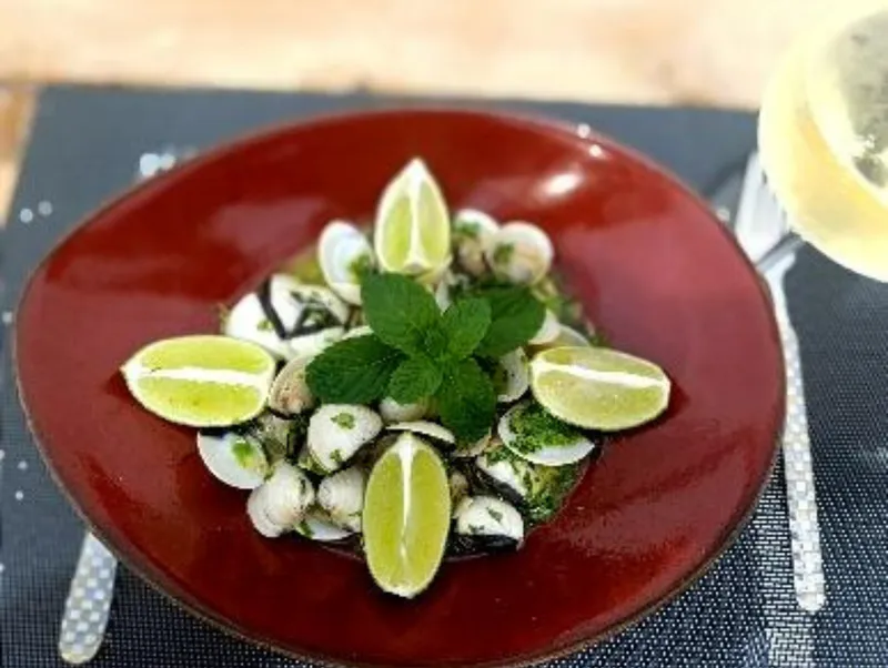 Ameijoa Branca Importada a Moda de Chef